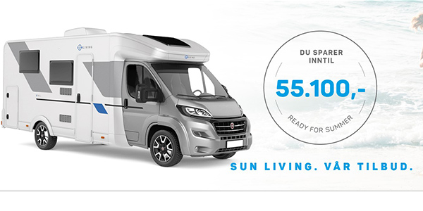 SUN LIVING. VÅR TILBUD. -Vær klar for sommeren!