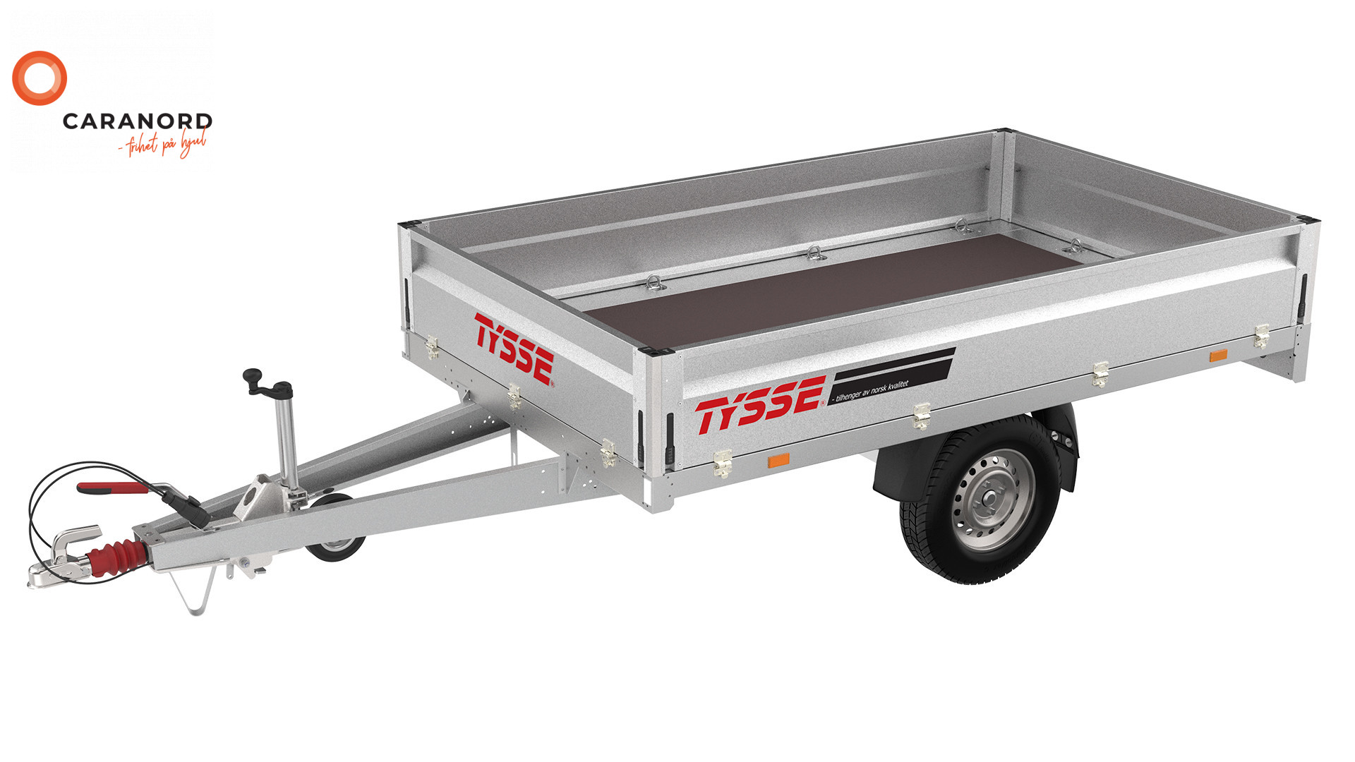 Tilhenger 6215H04 NFH 35 1300Kg - Tysse